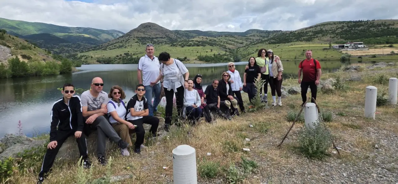 Merzifonlu Doğaseverler 10 Kilometre Yürüdü! Etkinlik Keşkekle Taçlandı 1