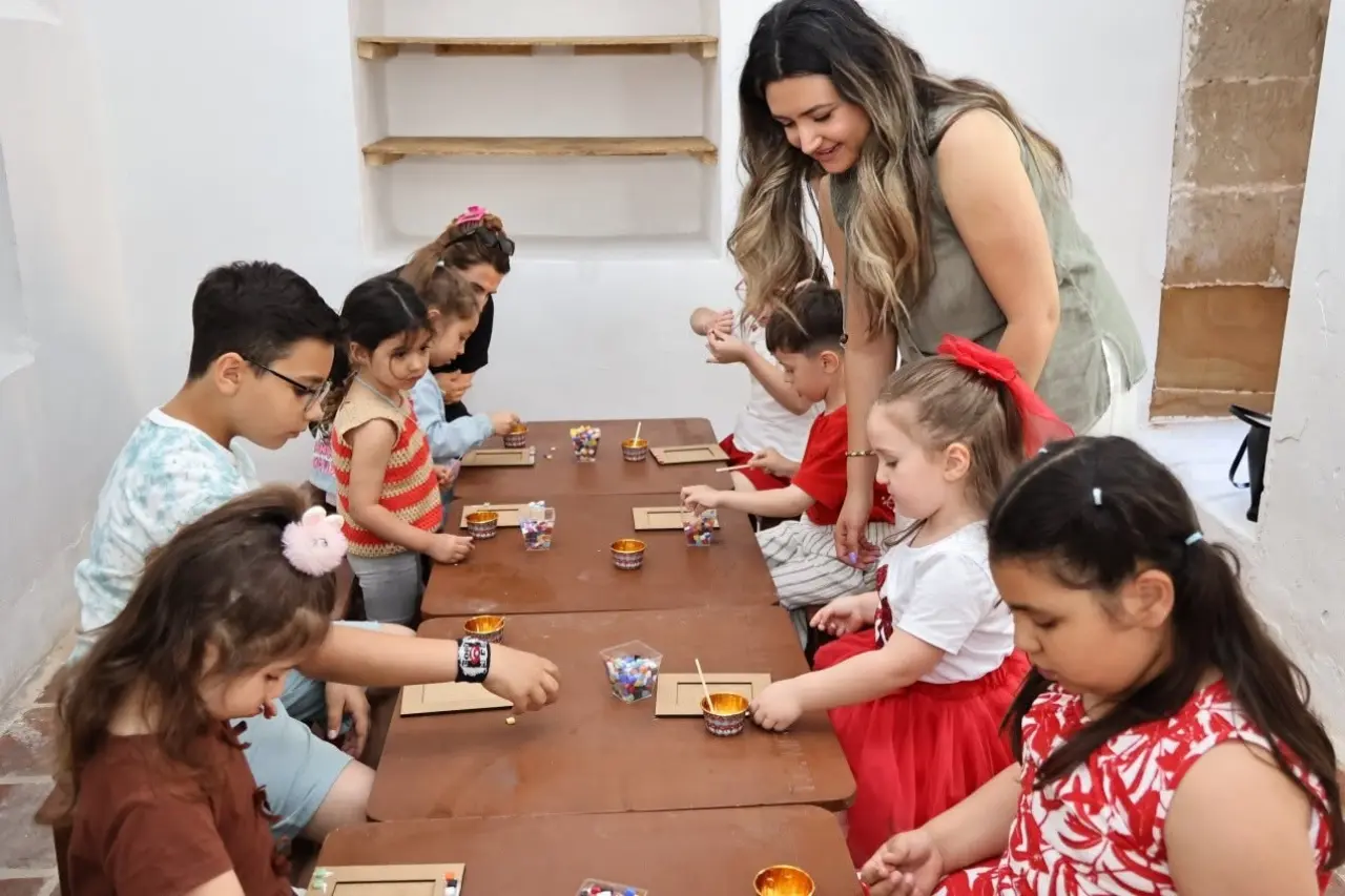 Taşhan’da Minik Ellerden Renkli Eserler 3