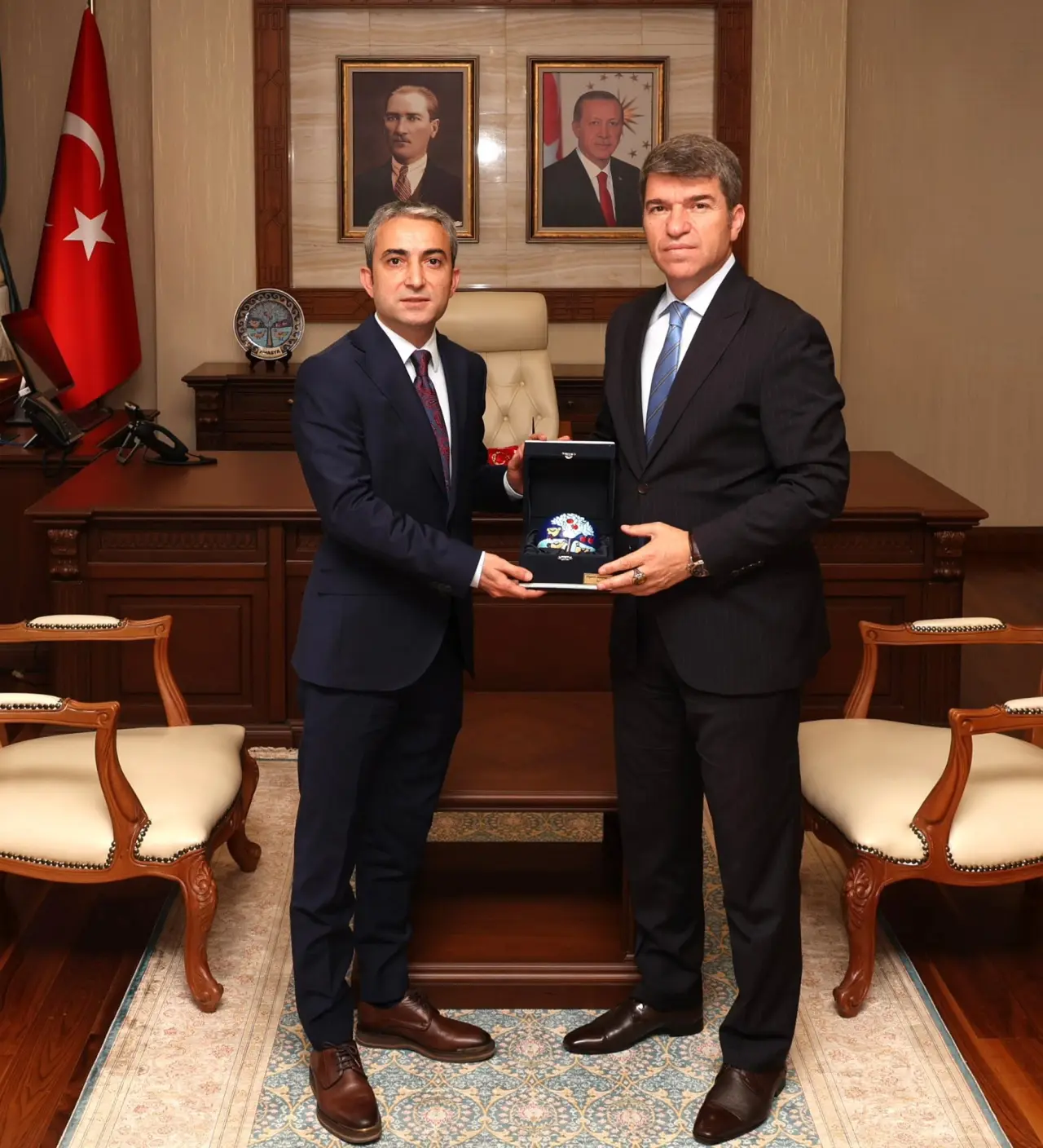 Vali Önder Bakan Konuklarını Ağırladı 3