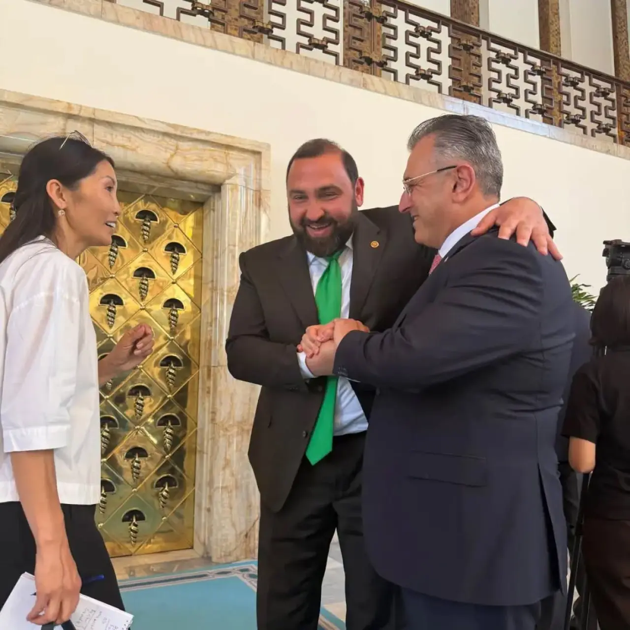 Vekil Çilez TBMM'de Rus Heyetini Ağırladı 2