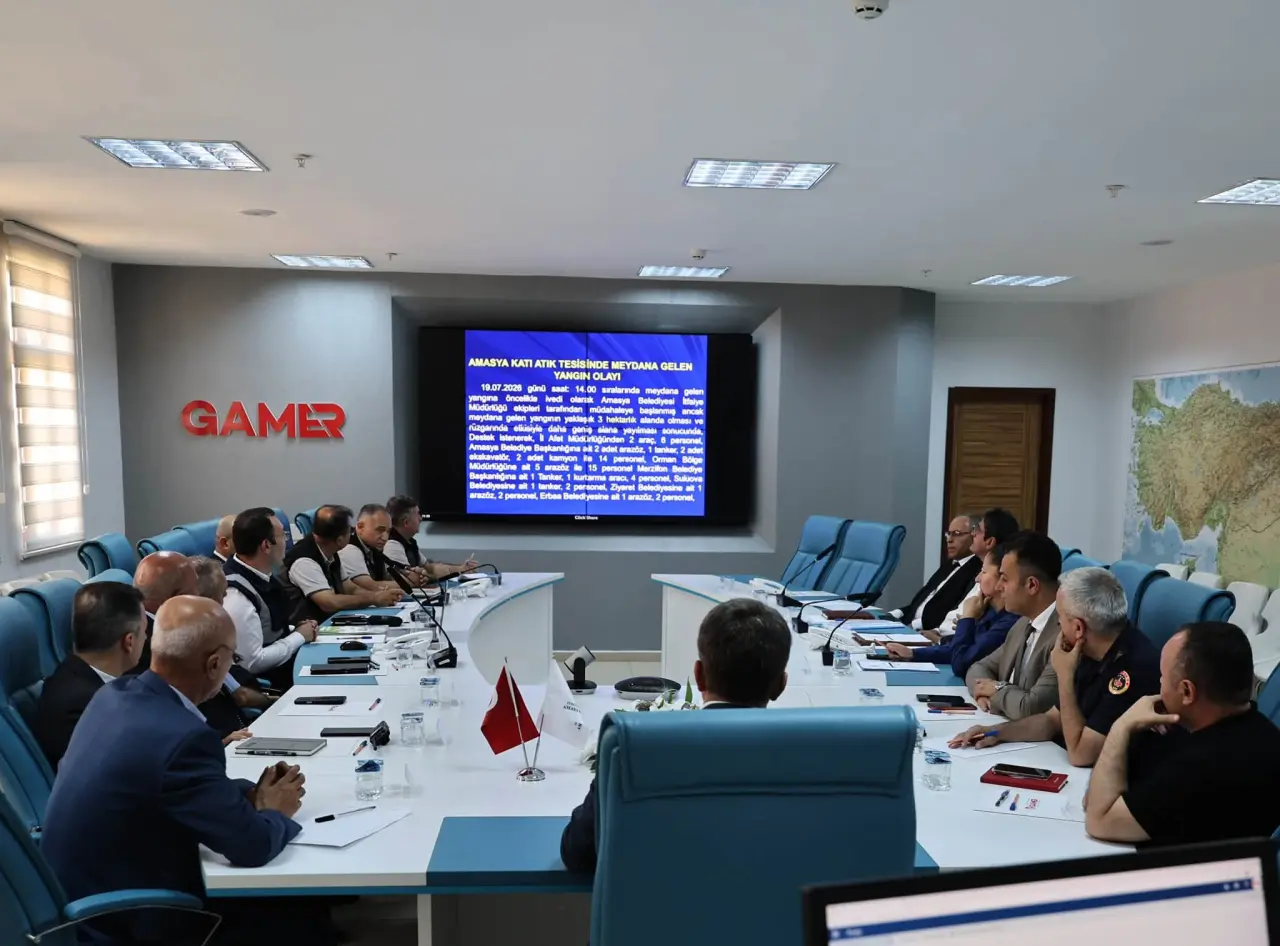 AKAB Yangını İçin Kritik Zirve 1