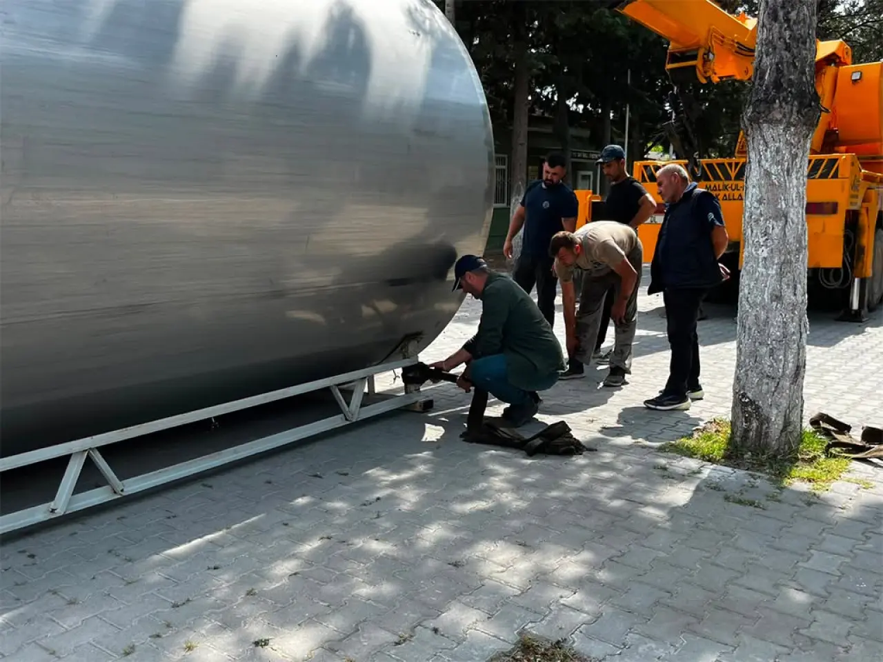 Amasya DSYB Yeni Tesisinde 25 Tonluk Süt Tankını Hizmete Aldı 3
