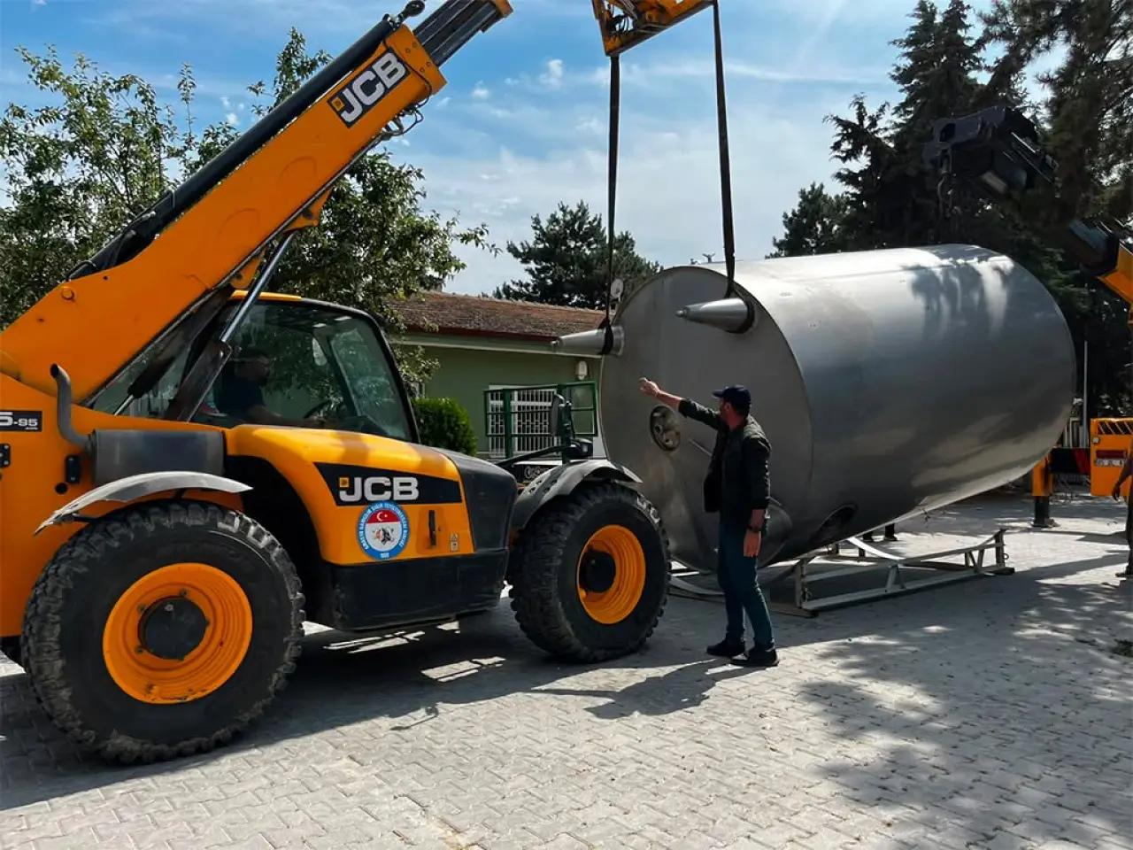 Amasya DSYB Yeni Tesisinde 25 Tonluk Süt Tankını Hizmete Aldı 4