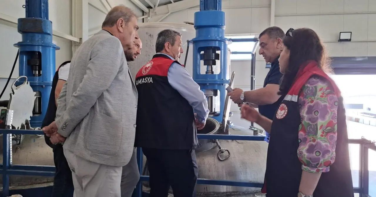 Amasya Tarımına Güç Katan Merzifon Tesisine İnceleme 3