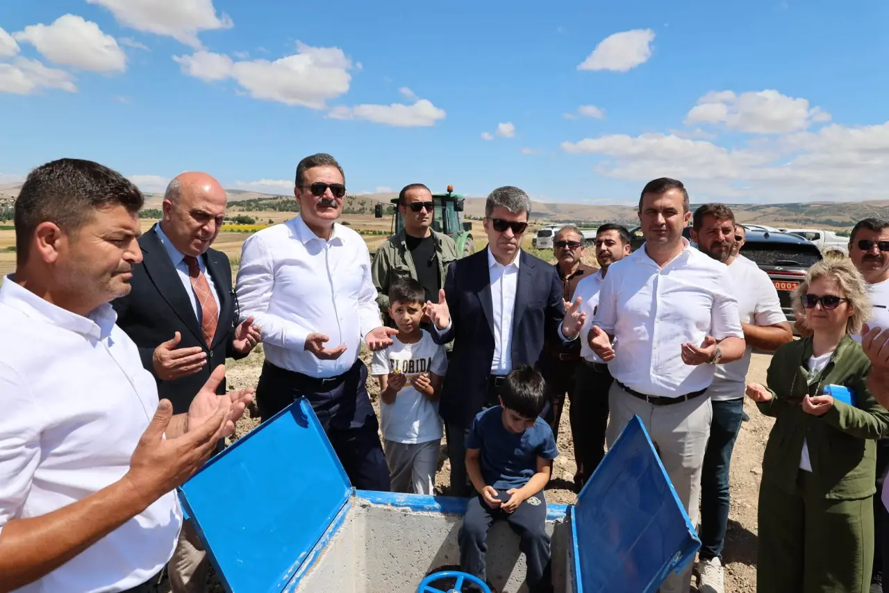 Amasya Tarımında Yeni Dönem! 221 Hektar Modern Sulamaya Kavuştu 3