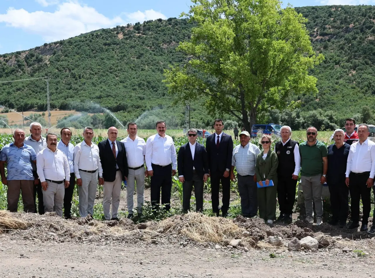 Amasya Tarımında Yeni Dönem! 221 Hektar Modern Sulamaya Kavuştu 4