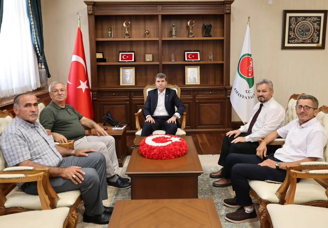 Amasya Valisi Önder Bakan'dan Yoğun Kabul Mesaisi 2
