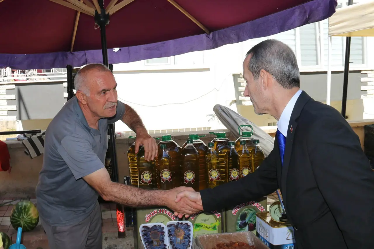 Amasya'da AK Parti Heyeti Sahadaydı 4
