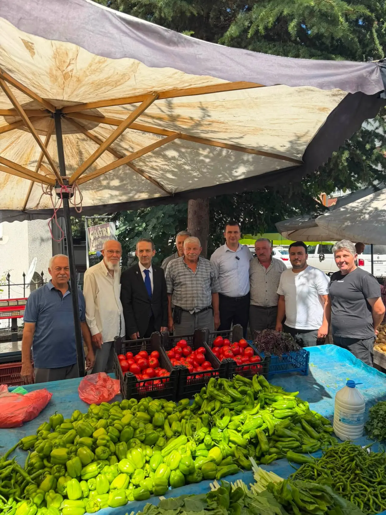 Amasya'da AK Parti Heyeti Sahadaydı 5