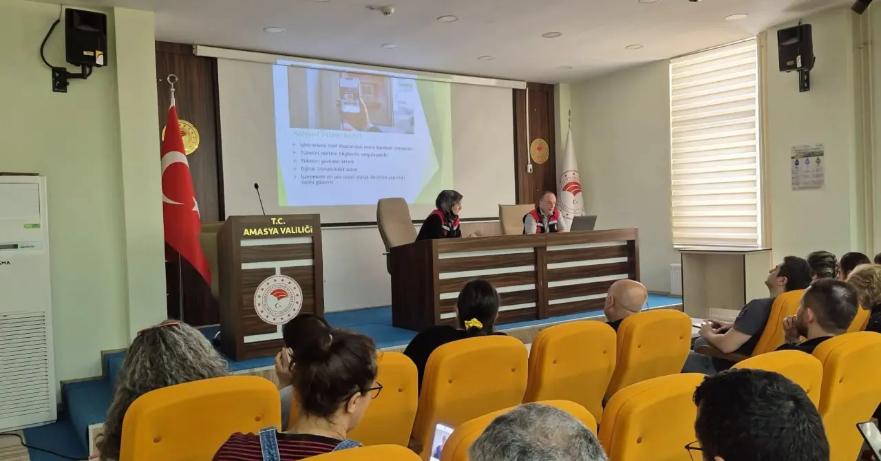 Amasya'da Gıda Güvenliği İçin Karekod Eğitimi! 1