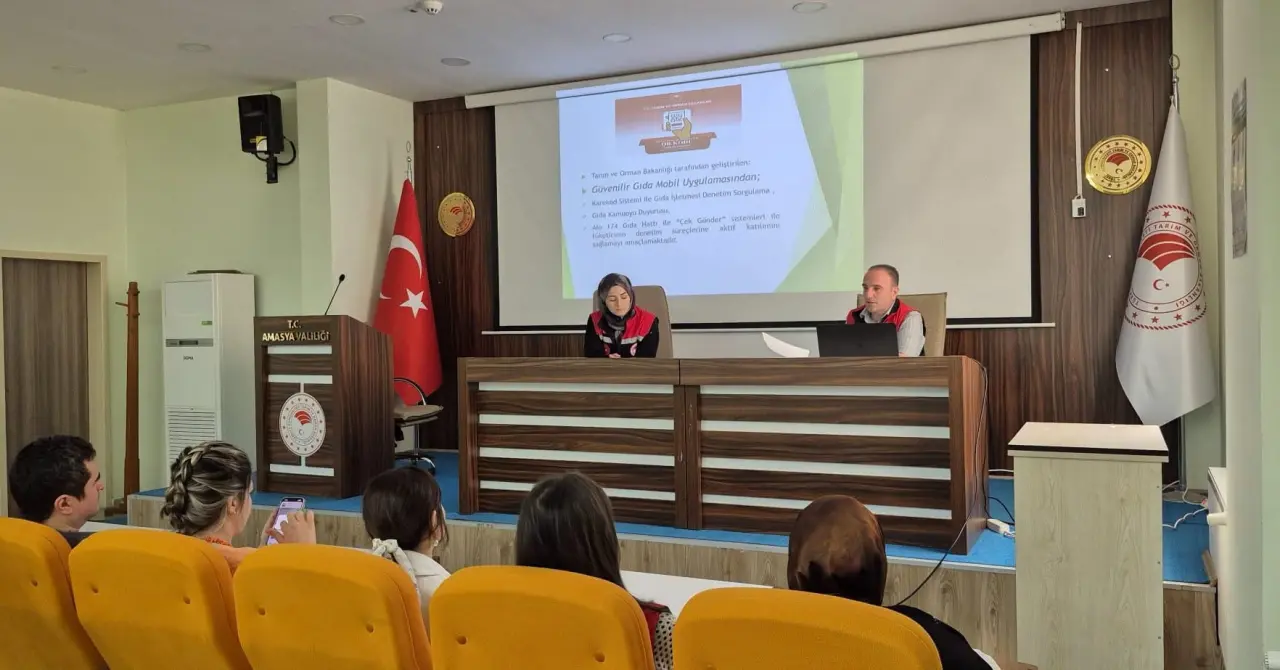Amasya'da Gıda Güvenliği İçin Karekod Eğitimi! 2