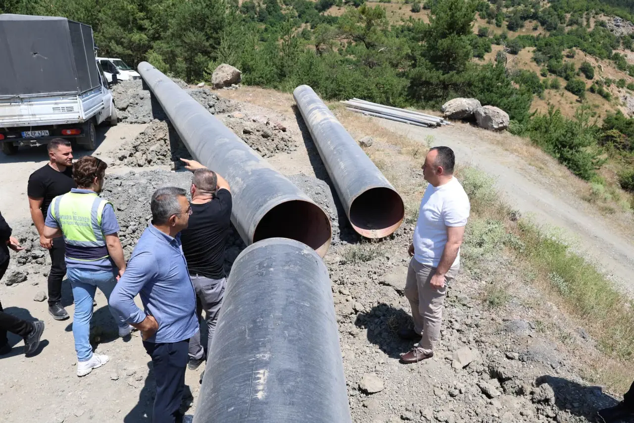 Amasya'da İçme Suyu Hattı Yenileniyor! 5