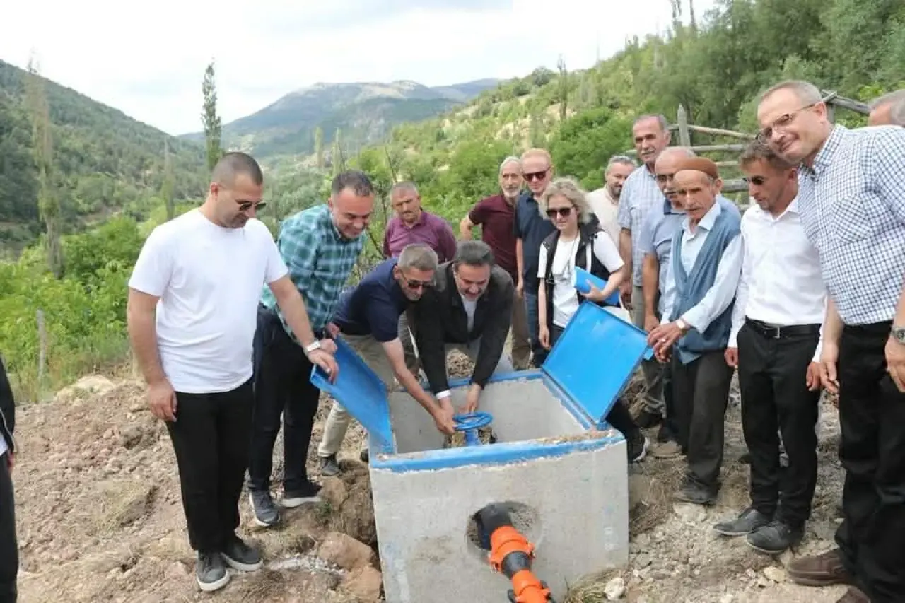 Amasya’da Sulama Tesisi Hizmete Açıldı 4