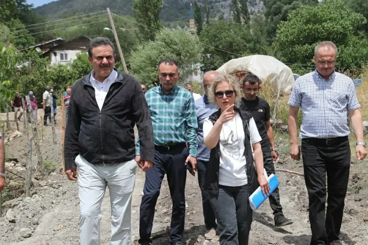 Amasya’da Sulama Tesisi Hizmete Açıldı 2