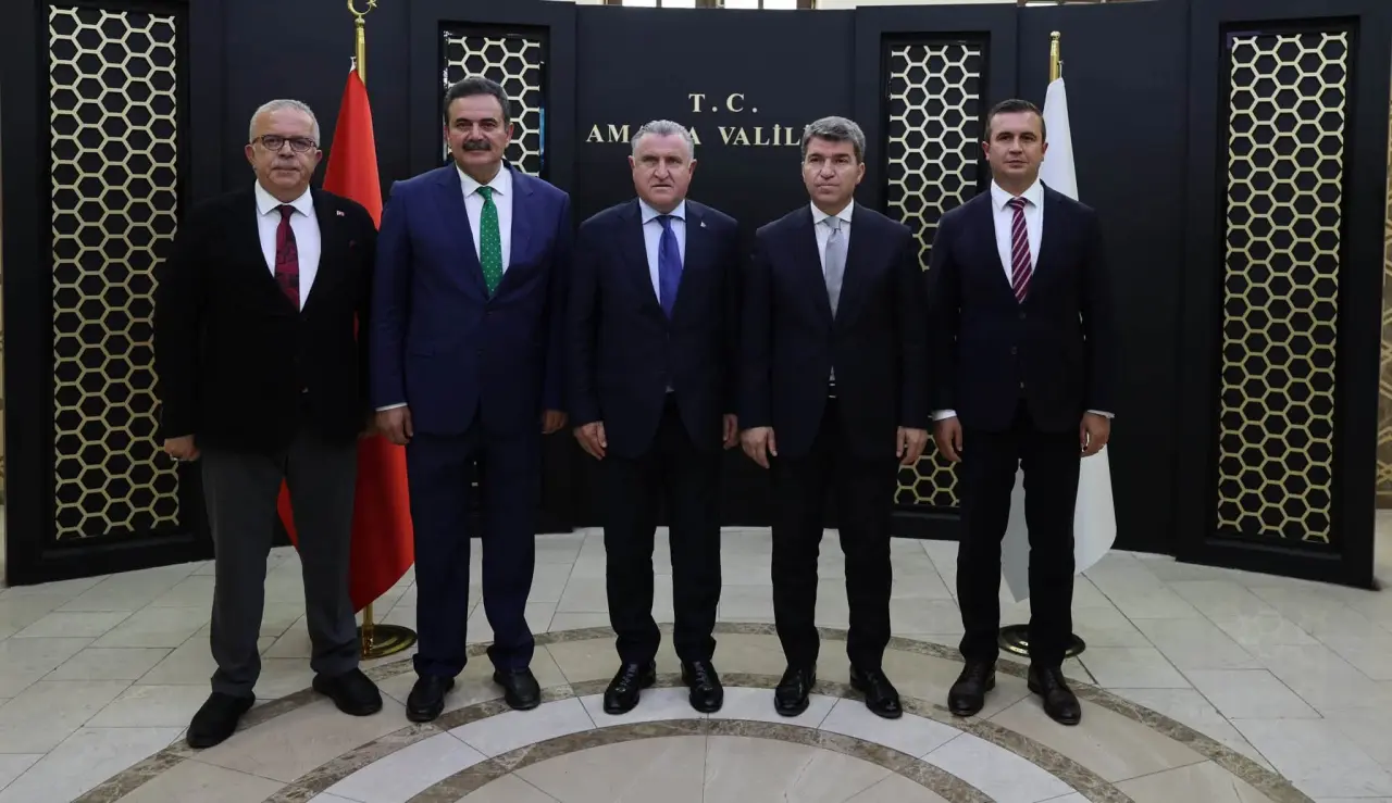 Bakan Bak'tan Amasya Valiliği'ne Ziyaret 2