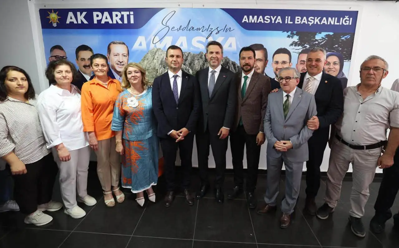 Bakan Bayraktar AK Parti Amasya Teşkilatıyla Buluştu! 13