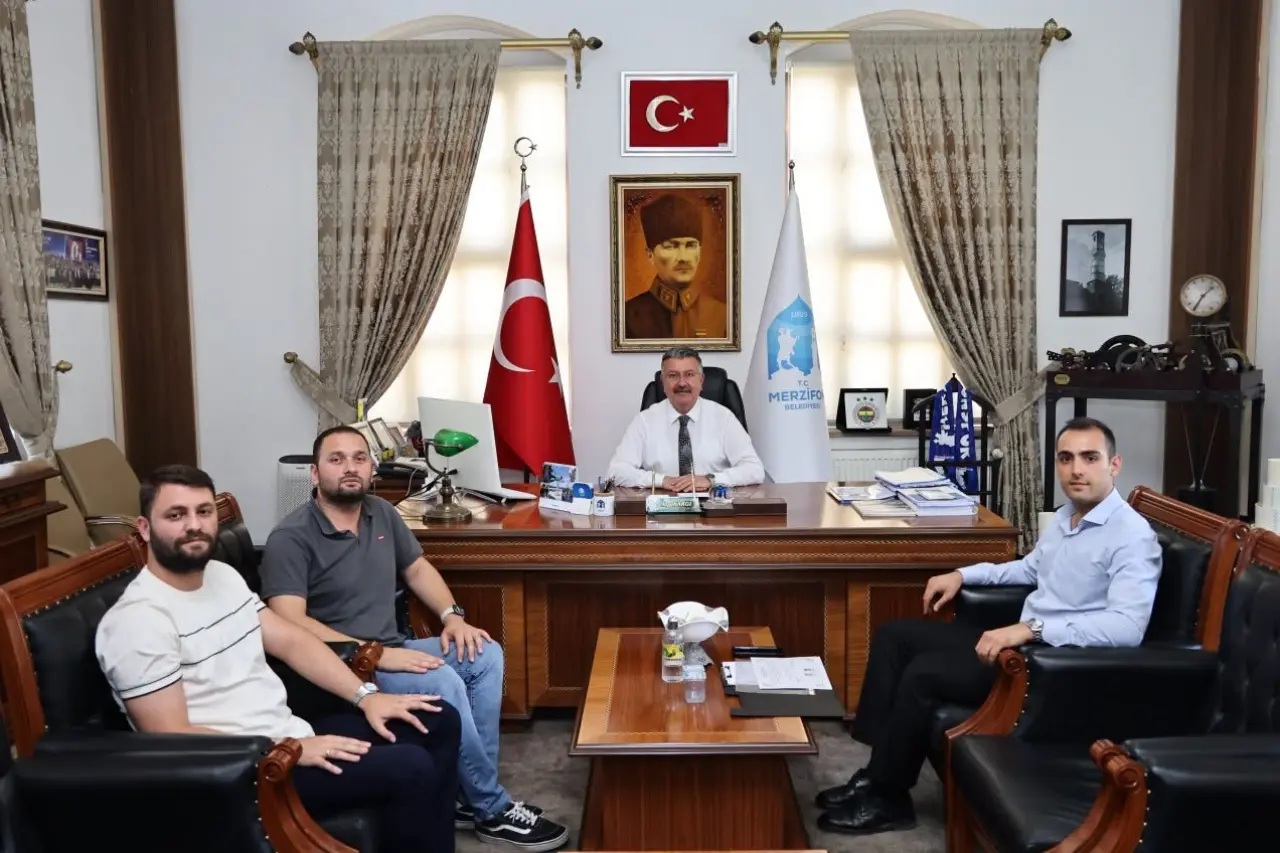 Başkan Kargı, Konuklarını Belediyede Ağırladı 4