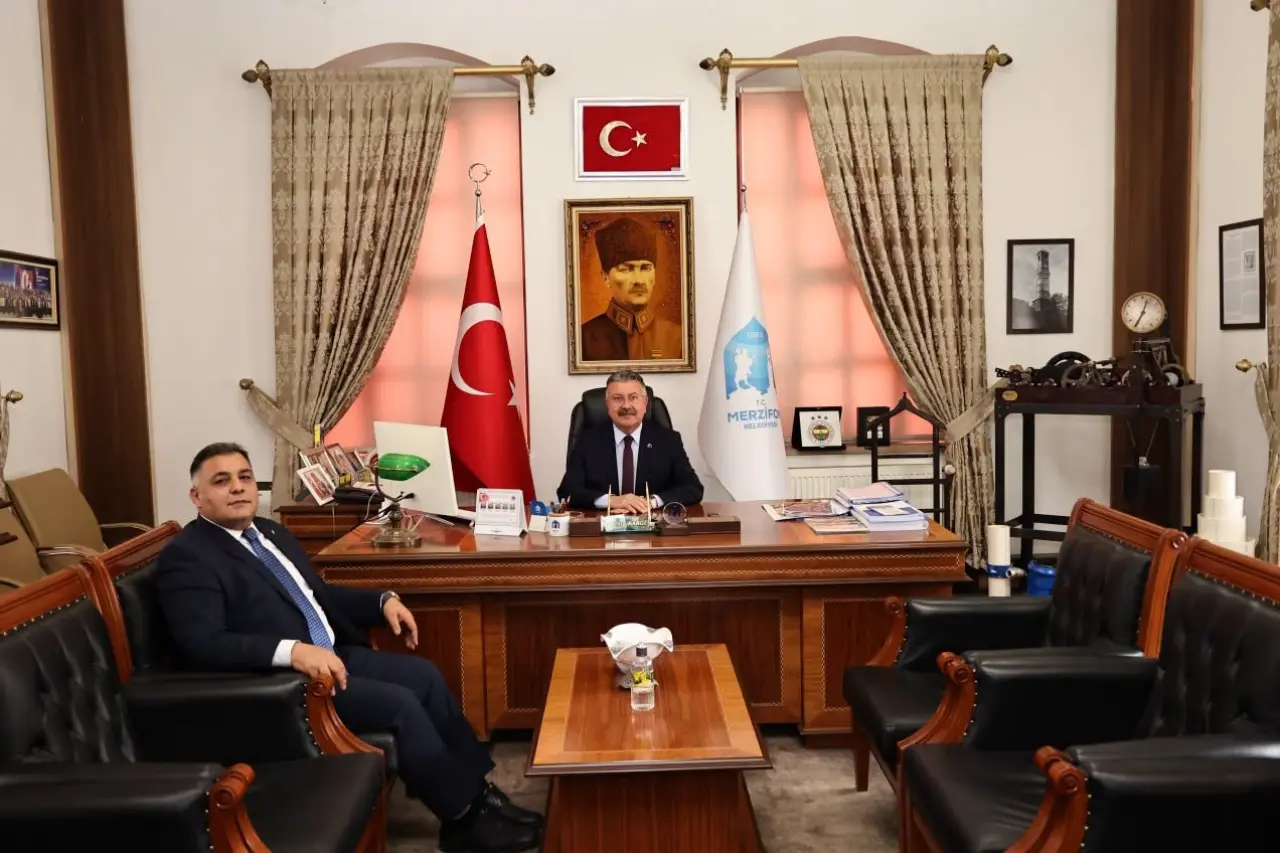 Başkan Kargı Makamında Konuklarını Ağırladı 2