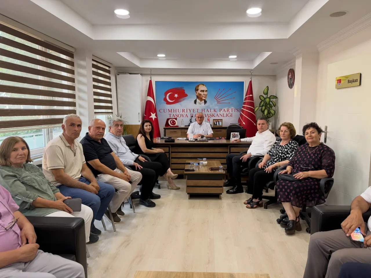 CHP Taşova'da Kenetlendi 1