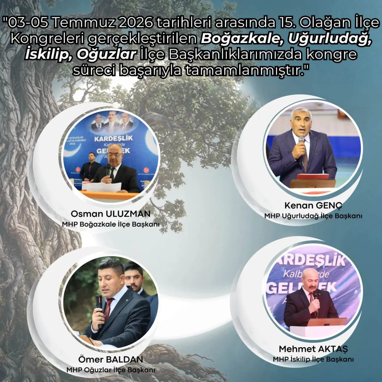 Çorum'da MHP'nin Yeni Kadroları Belirlendi 1