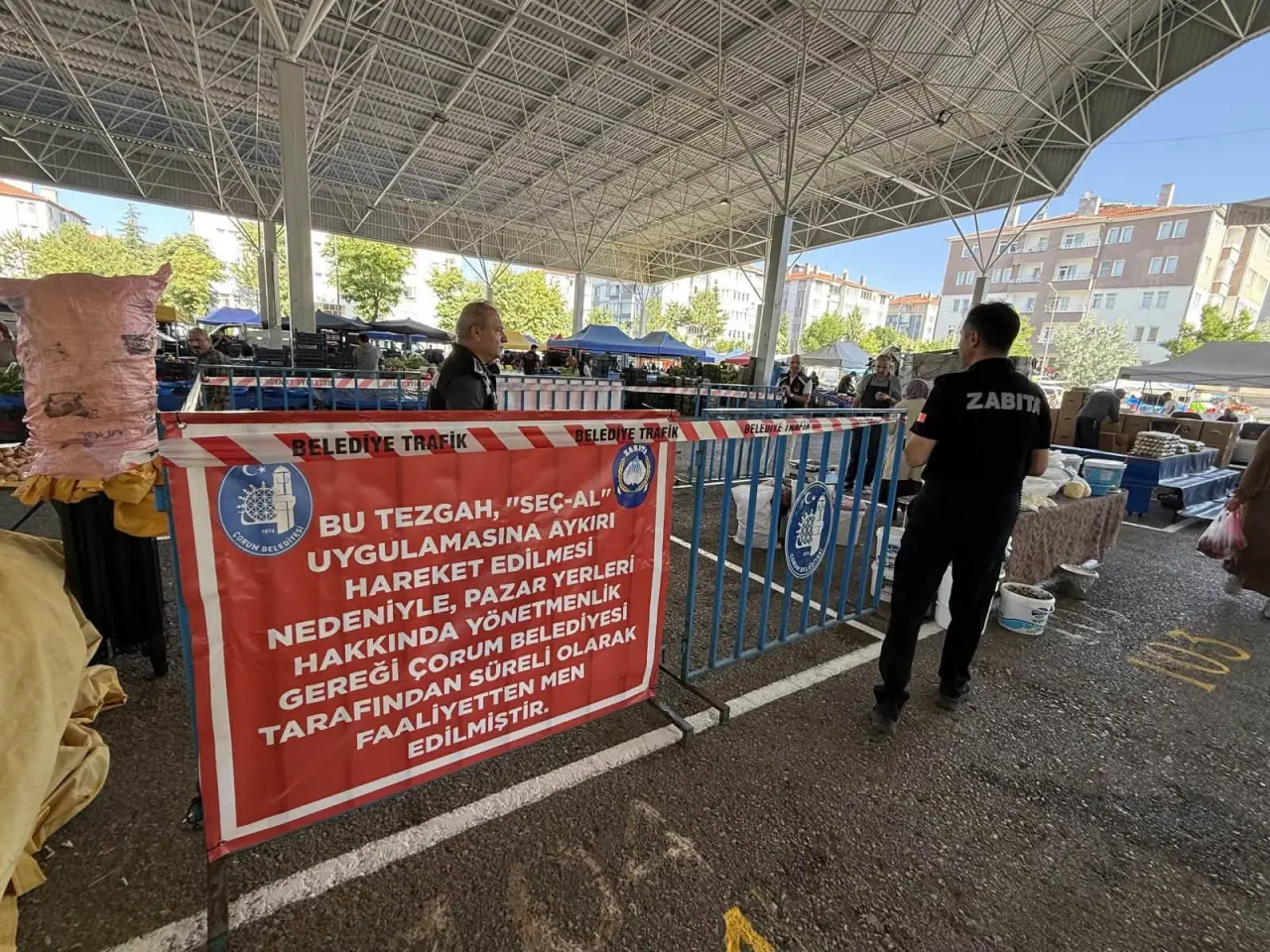 Çorum'da Pazarcıya Şok Ceza! 1