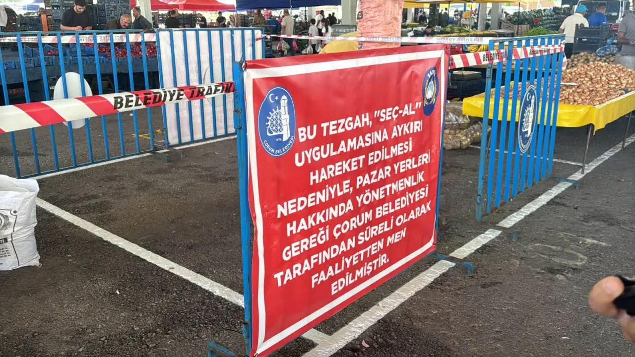 Çorum'da Pazarcıya Şok Ceza! 3