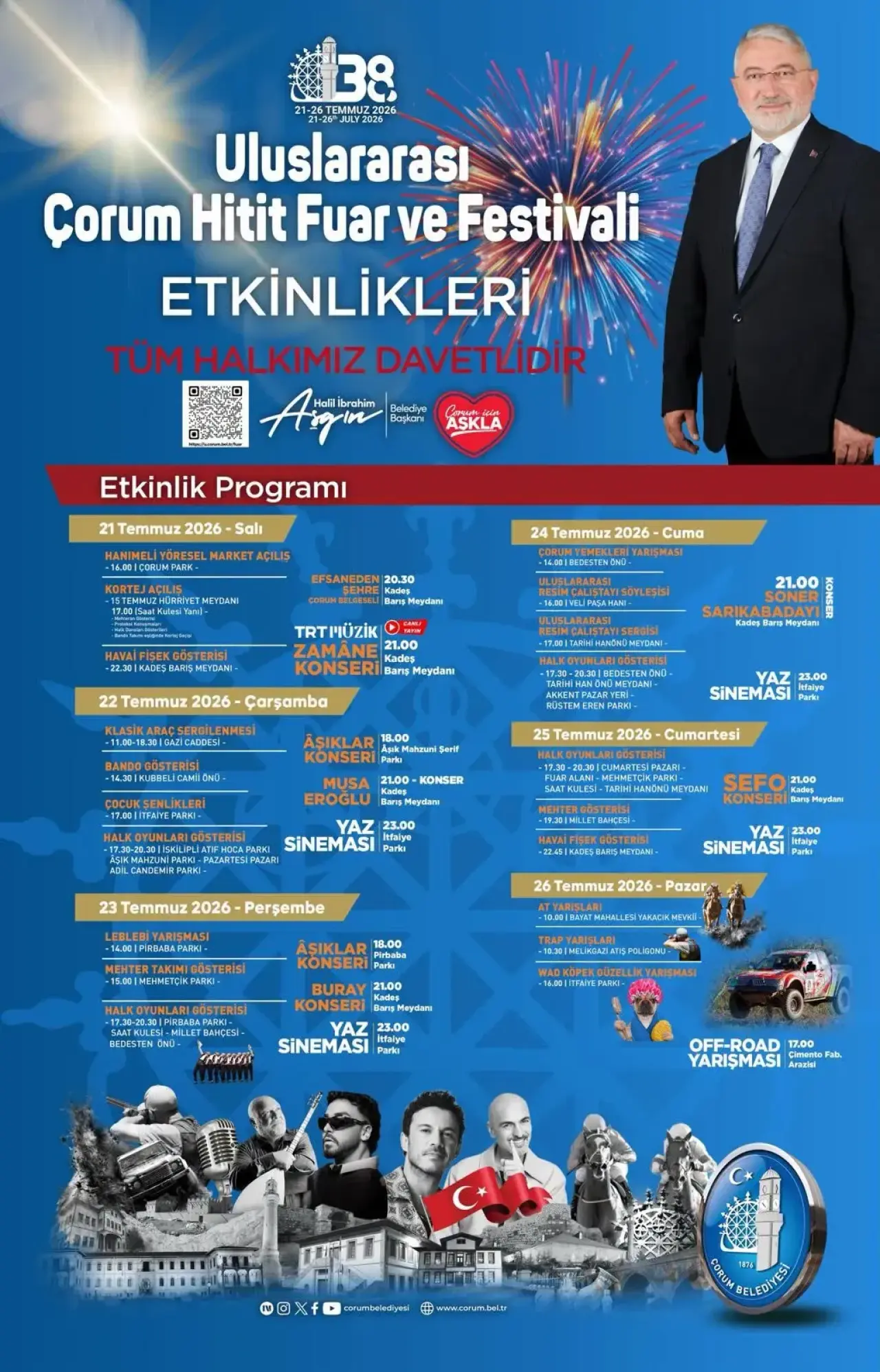 Çorum'da Yazın En Büyük Festivali Başlıyor! 4