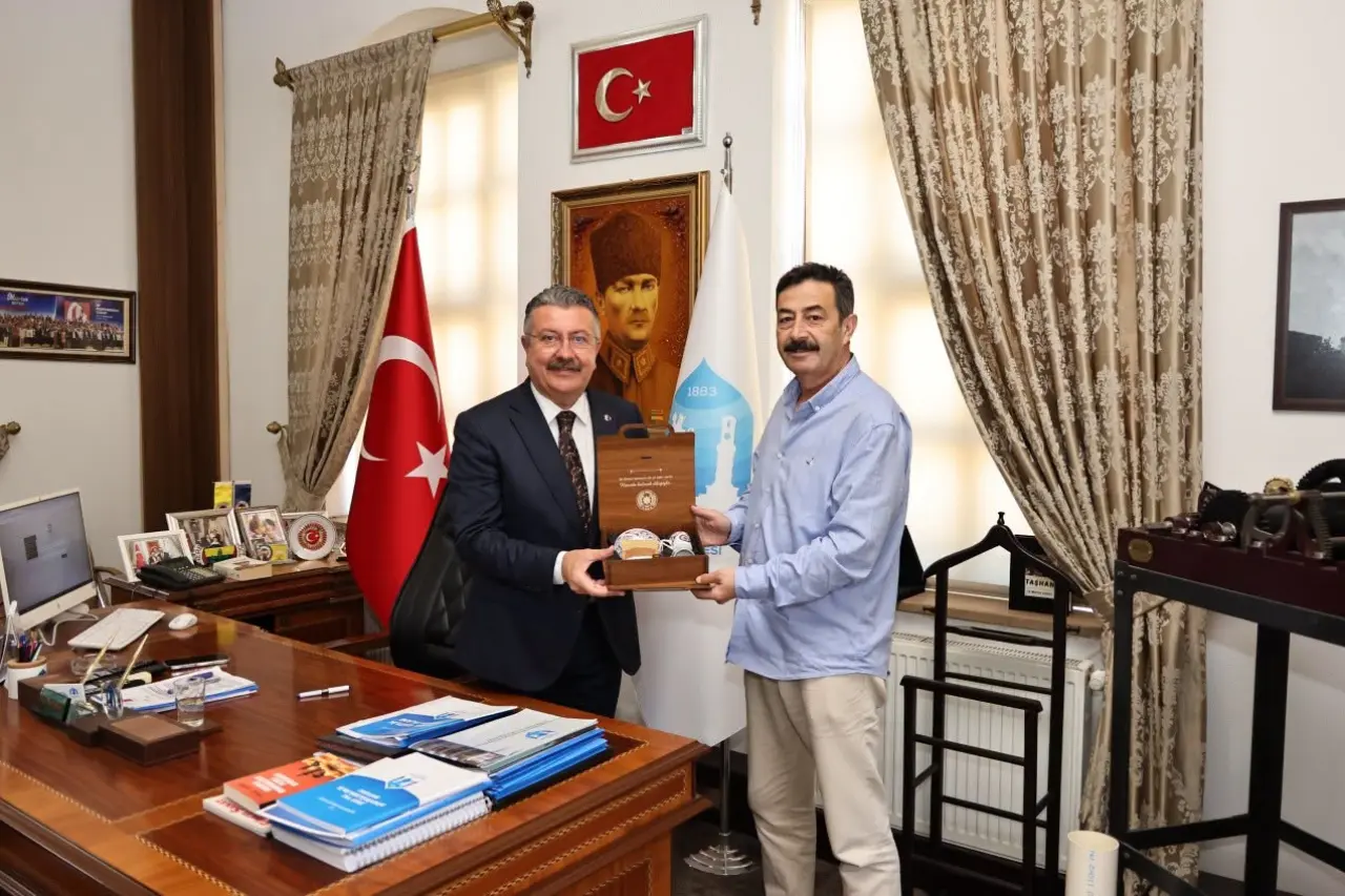 Merzifon Belediyesi'nde Dikkat Çeken Ziyaretler! 3