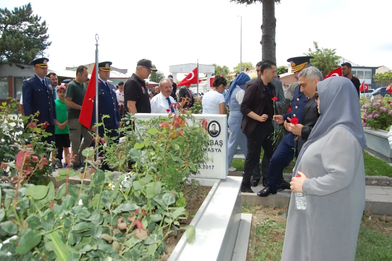Merzifon'da 15 Temmuz Şehitleri Dualarla Anıldı 4