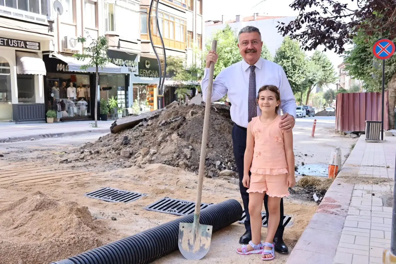 Merzifon’da Altyapı Çalışmalarına Minik Denetçi 2