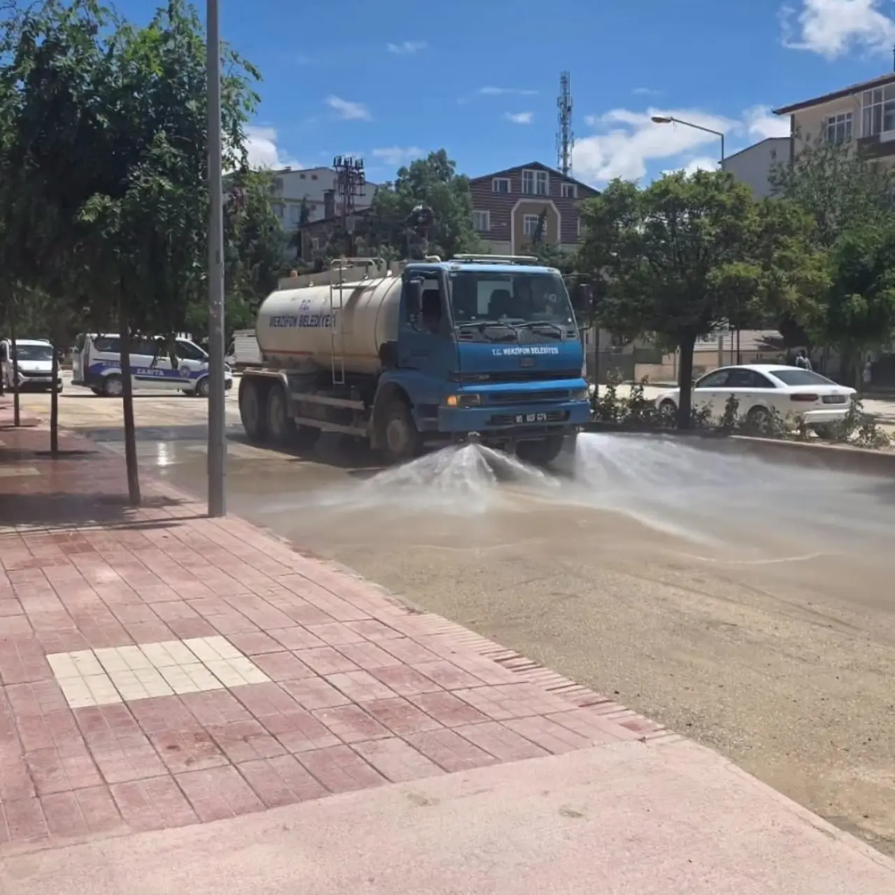 Merzifon’da Altyapı Sonrası Yoğun Mesai 8