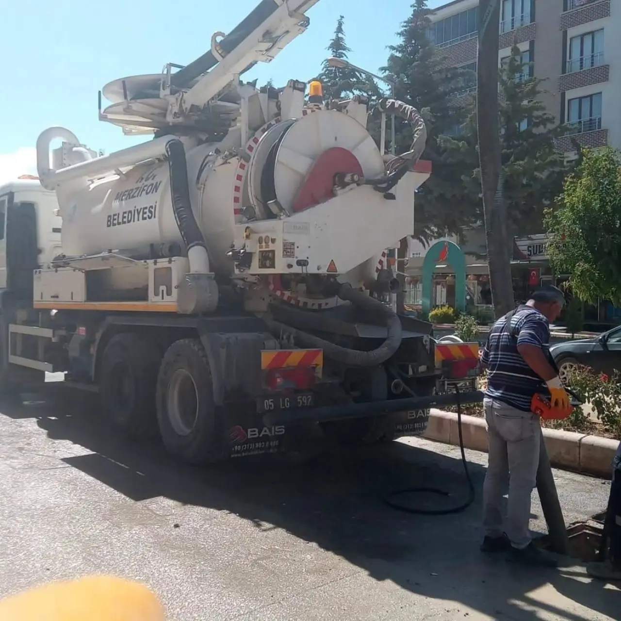 Merzifon’da Altyapı Sonrası Yoğun Mesai 4