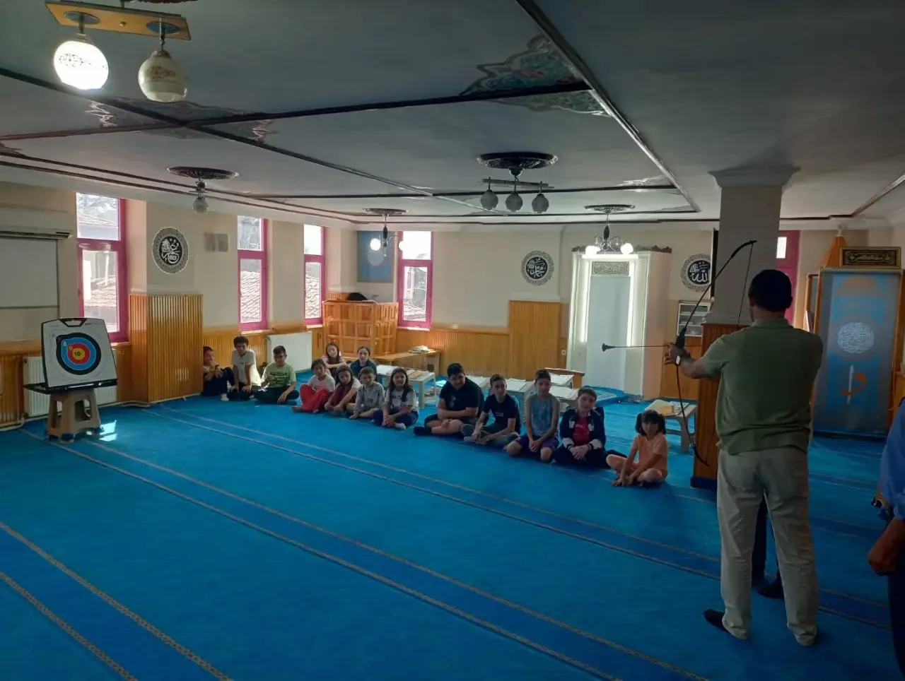 Merzifon’da Çocuklar Camide Hem Öğrendi Hem Eğlendi 2