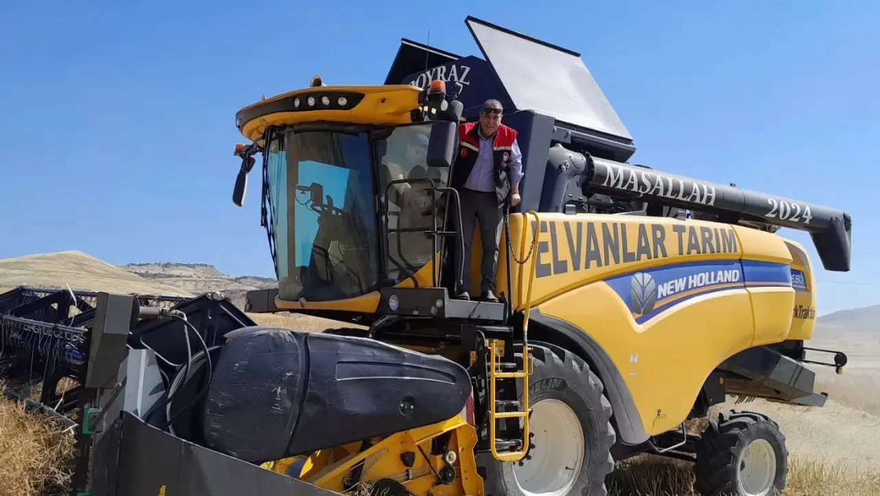 Merzifon'da Dekarda 400 Kilo Verim! 1