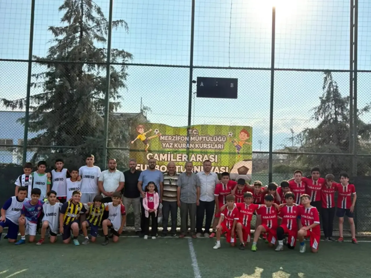Merzifon’da Dostluk Turnuvası Heyecanı 1