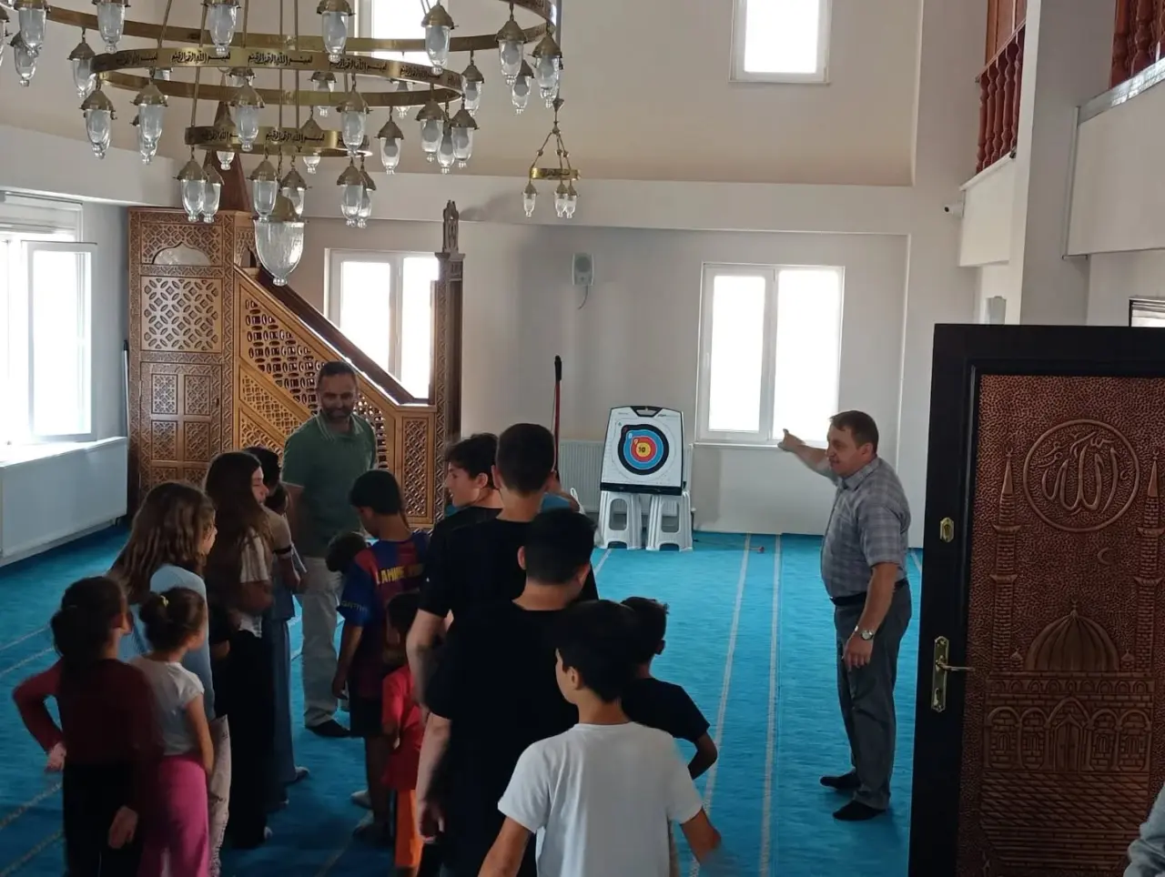 Merzifon'da Minikler Camide Buluştu 2