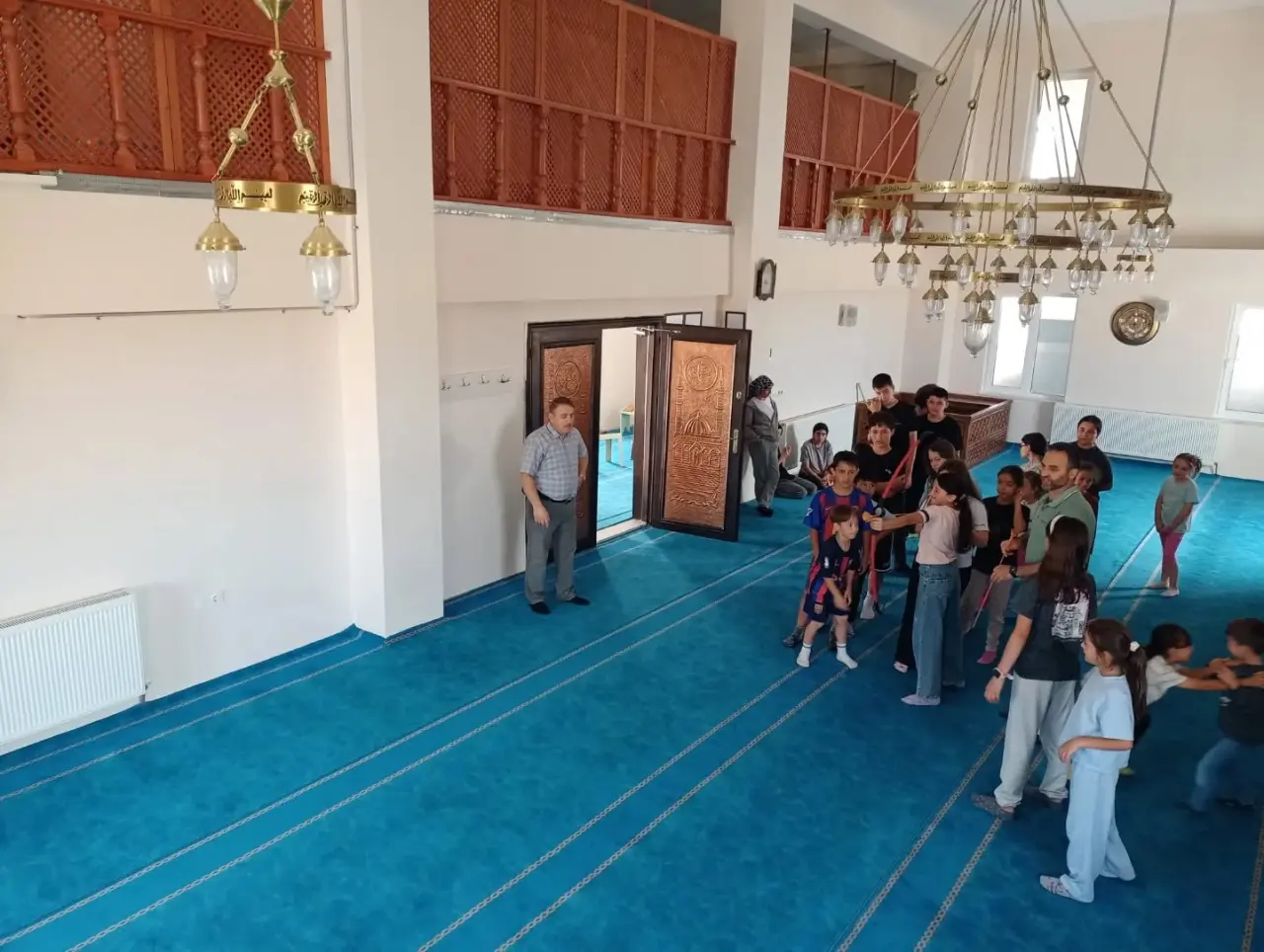 Merzifon'da Minikler Camide Buluştu 4