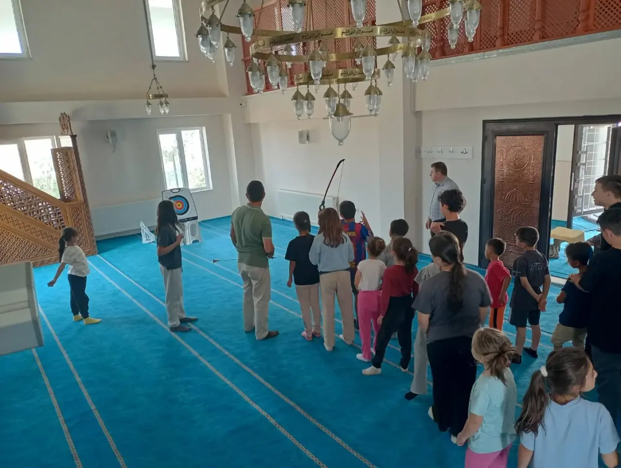 Merzifon'da Minikler Camide Buluştu 1