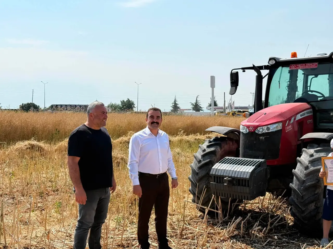 Merzifon'da Tarımda Tarihi Gün! 2