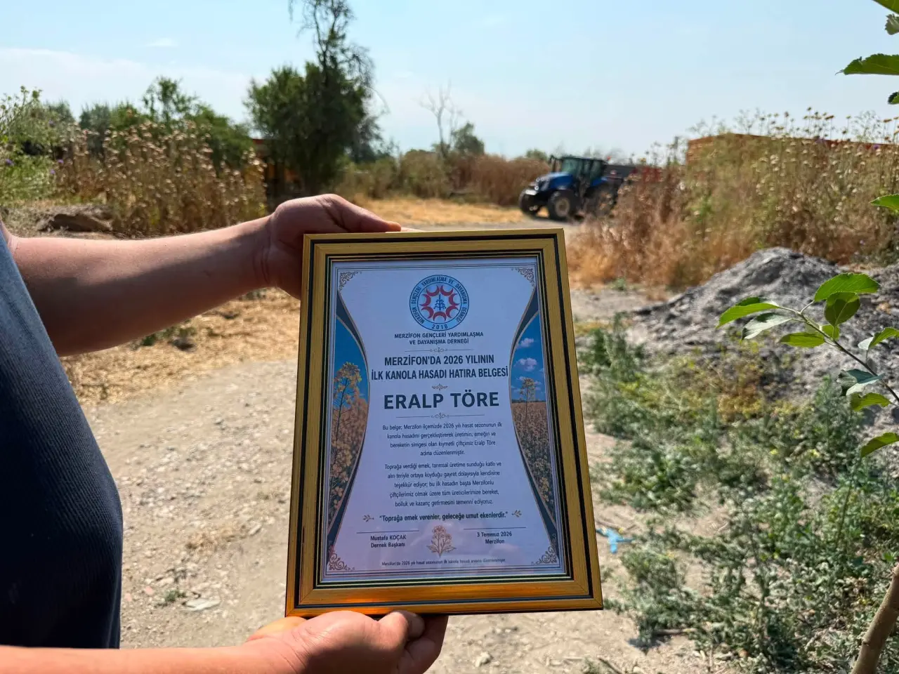 Merzifon'da Tarımda Tarihi Gün! 3