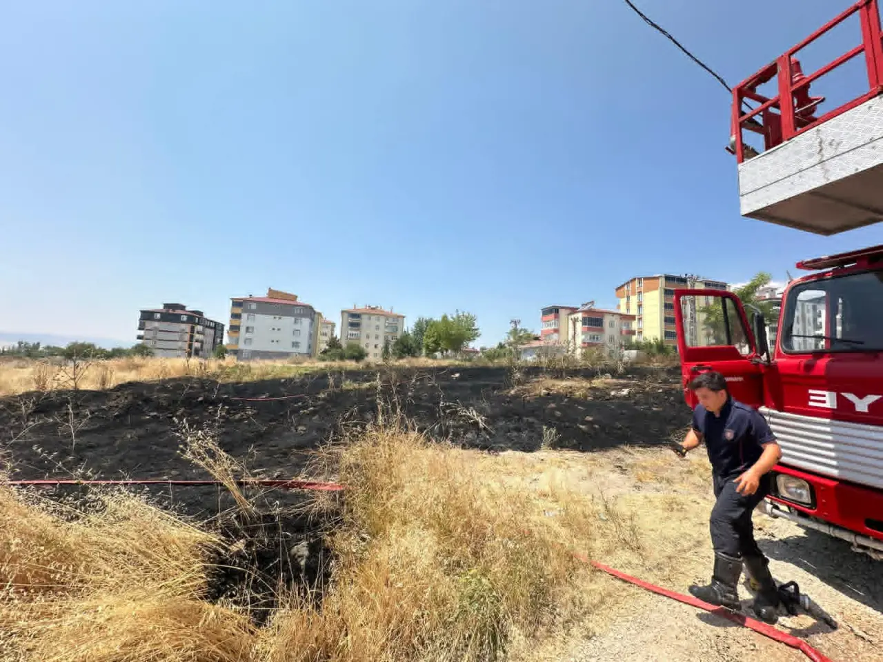 Merzifon’da Yangın 2