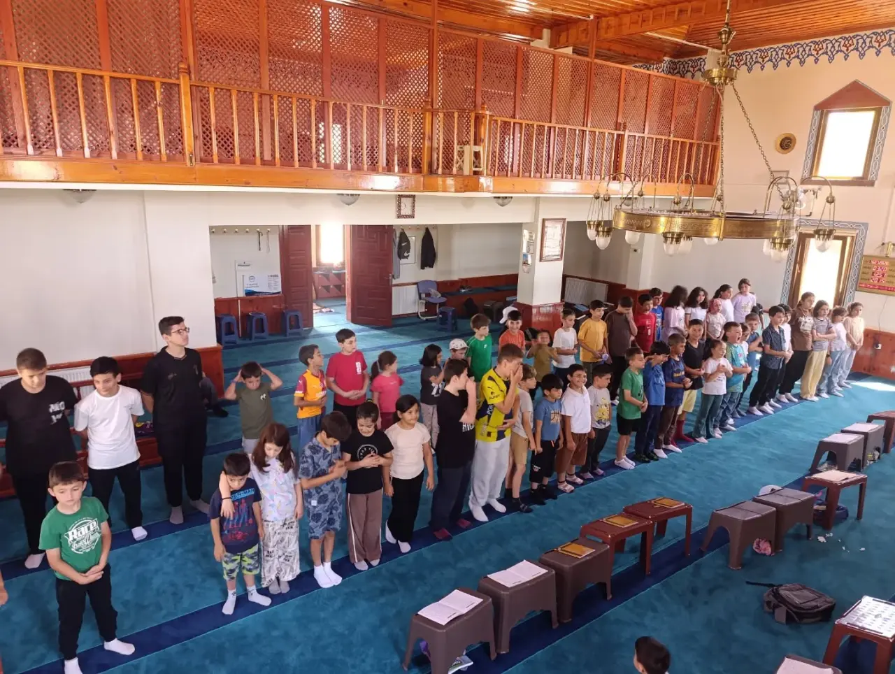 Minikler Cami Avlusunda Hem Eğlendi Hem Öğrendi 3
