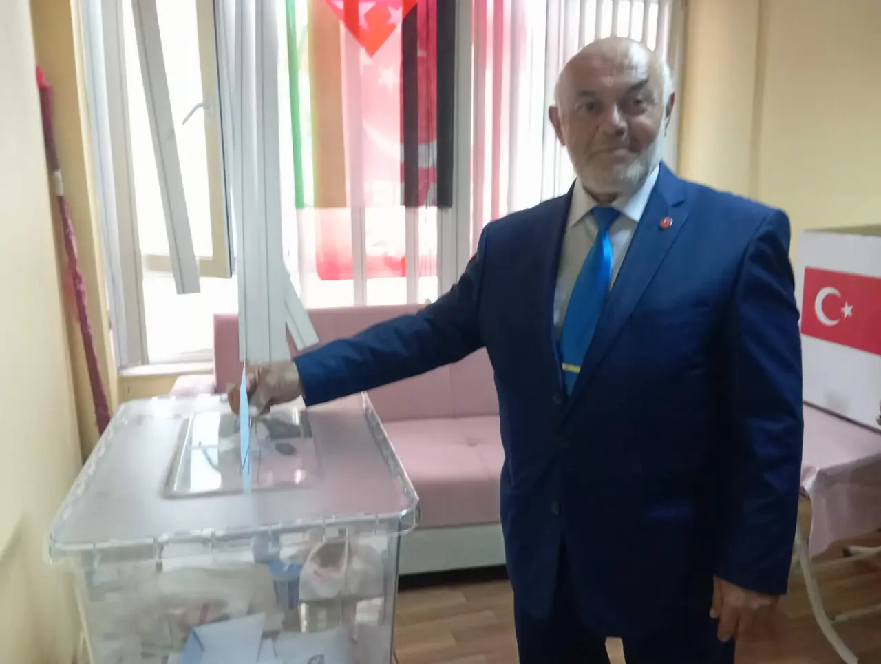 Saadet Partisi Merzifon'da Güven Tazeledi! Salih Sarıkaya 3. Kez İlçe Başkanı Seçildi 3