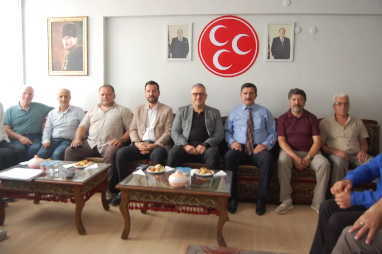 AK Parti Heyeti’nden MHP Merzifon Teşkilatına Ziyaret 1