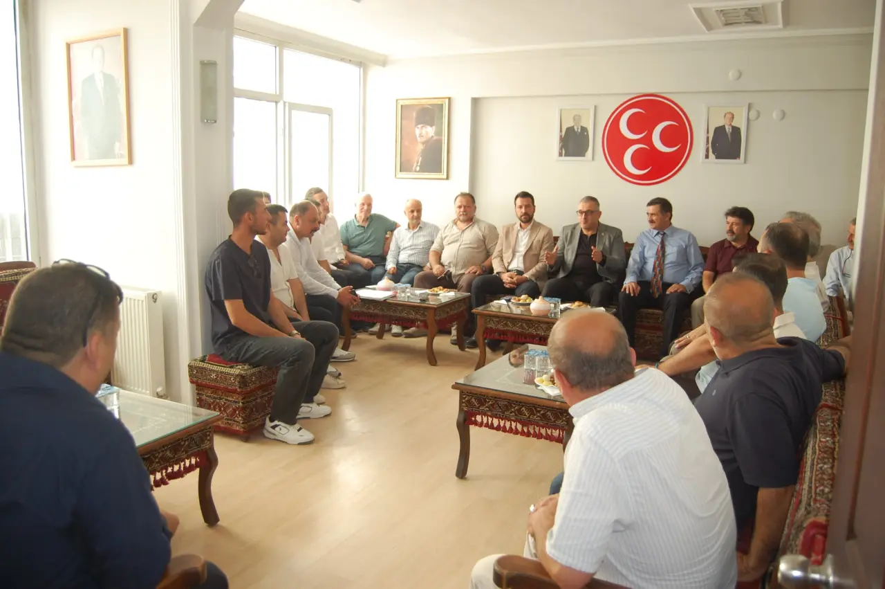 AK Parti Heyeti’nden MHP Merzifon Teşkilatına Ziyaret 3