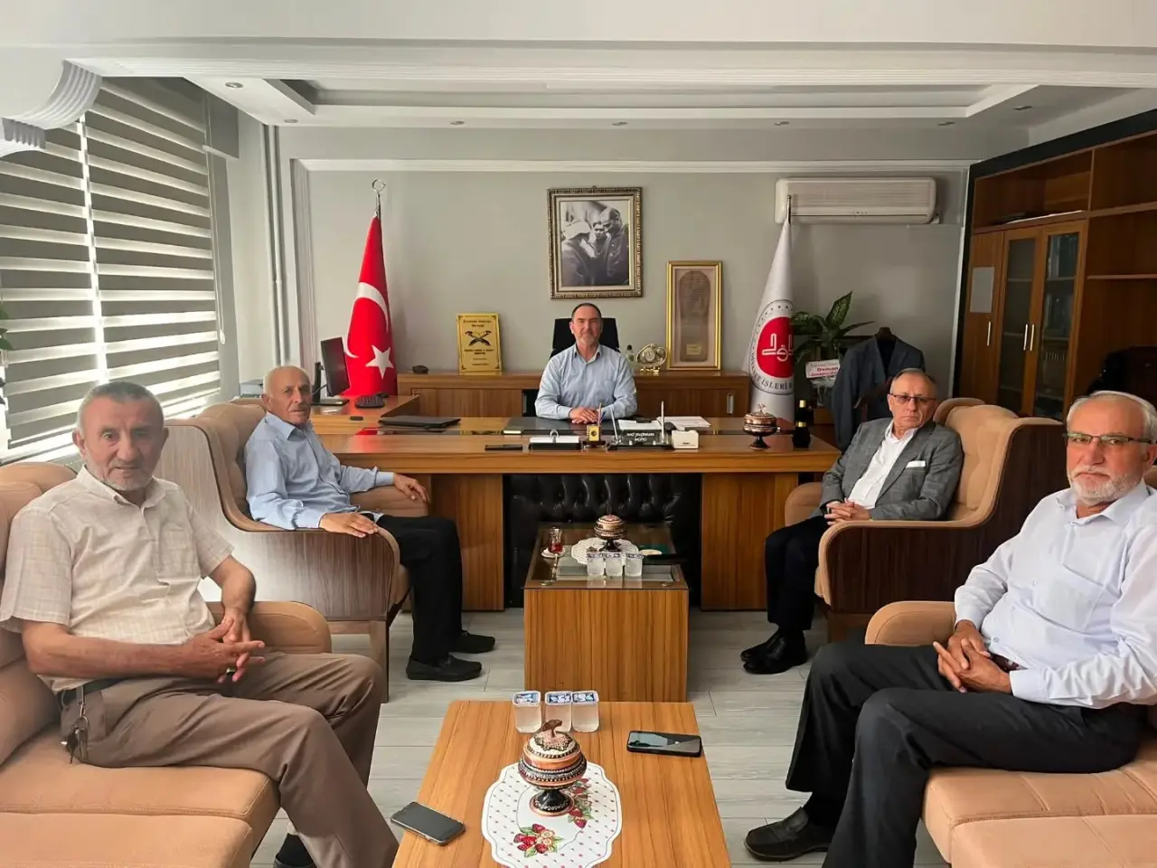 Akif Gülle’den Müftü Yalçınkaya’ya Ziyaret! 1
