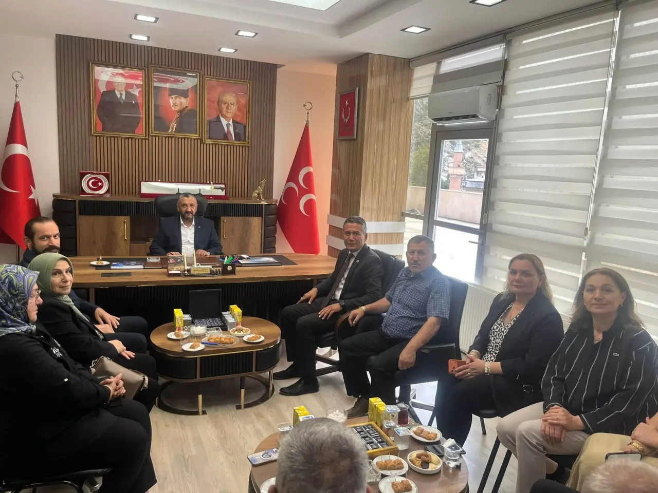 Amasya MHP’de Geçmişten Geleceğe Güç Birliği! 2