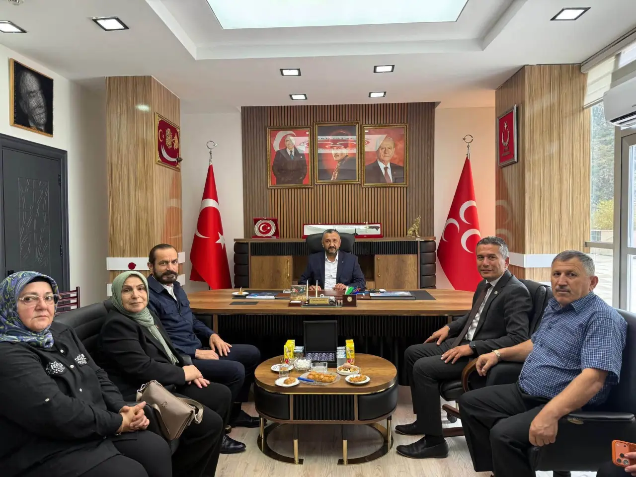 Amasya MHP’de Geçmişten Geleceğe Güç Birliği! 1