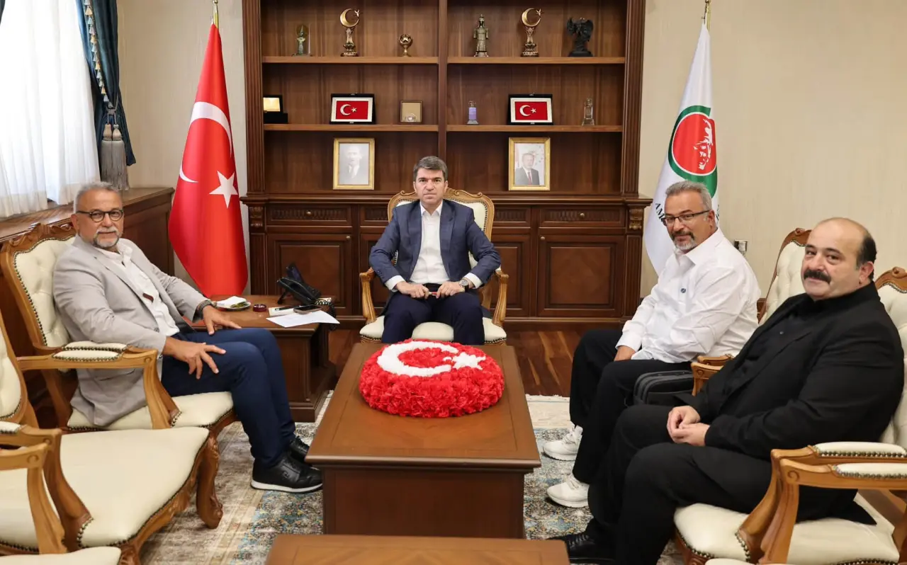 Amasya Valiliğinde İş ve Spor Zirvesi 1