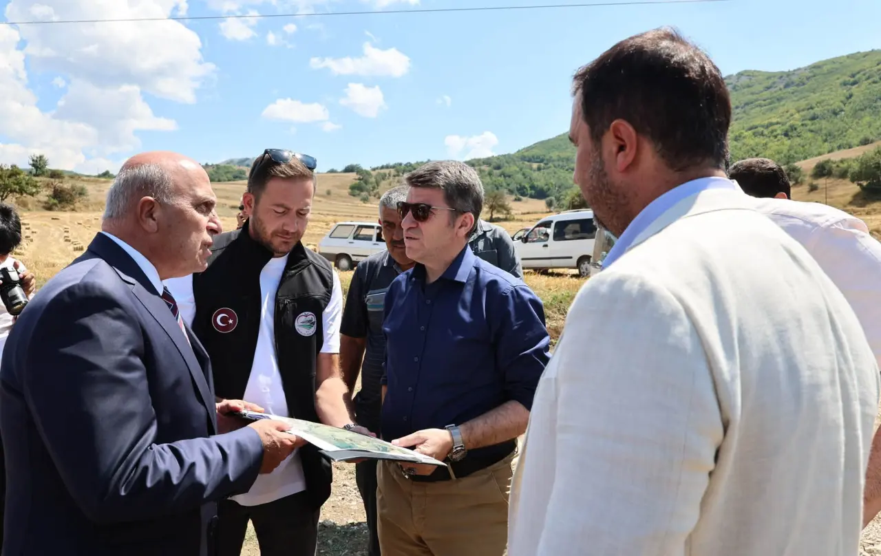 Amasya'da 190 Dekar Arazi Suyla Buluştu! 2